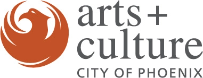 arts + culture city of phoenix logo