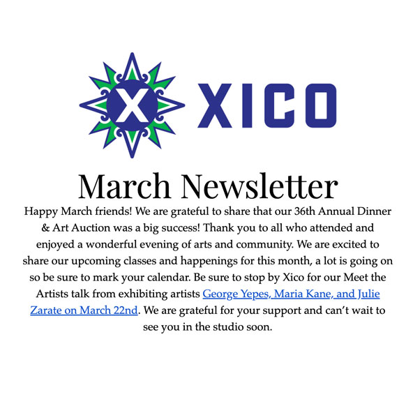 Xico March 2024 Newsletter