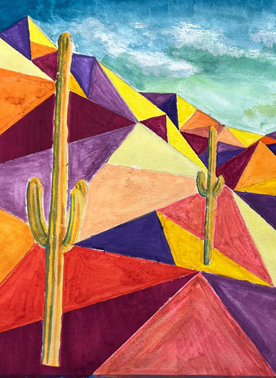 Saguaro Sunset - Alessandra Valdez